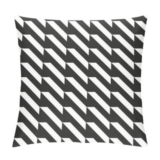 Personality  Diagonal Pattern Background. Vintage Retro Vector Design Element. Pillow Covers