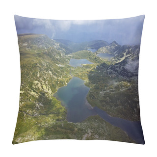 Personality  The Twin, The Trefoil, The Fish And The Lower Lakes, The Seven Rila Lakes Pillow Covers