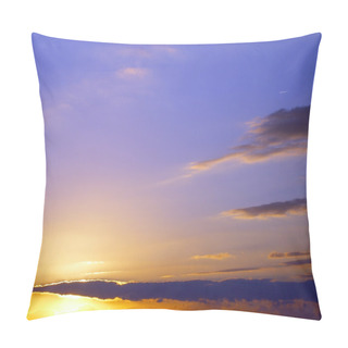 Personality  Backlit Clouds Pillow Covers