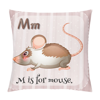 Personality  Letter M Pillow Covers
