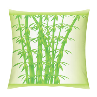 Personality  Stalks And Bamboo Leaves Pillow Covers