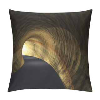 Personality  Dark Abstract Road Tunnel Pillow Covers