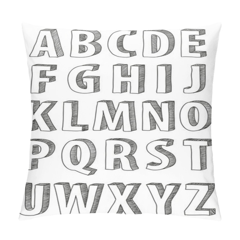 Personality  Abc letters pillow covers