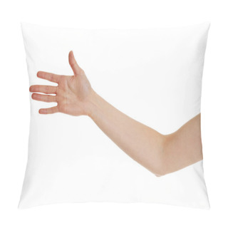 Personality  Woman Hand. Pillow Covers