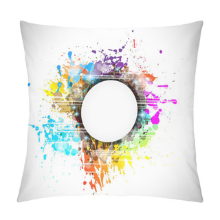 Personality  Colorful Abstract Background Pillow Covers