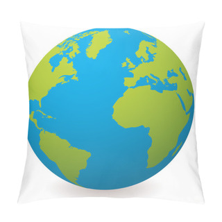 Personality  Natural Earth Globe Pillow Covers