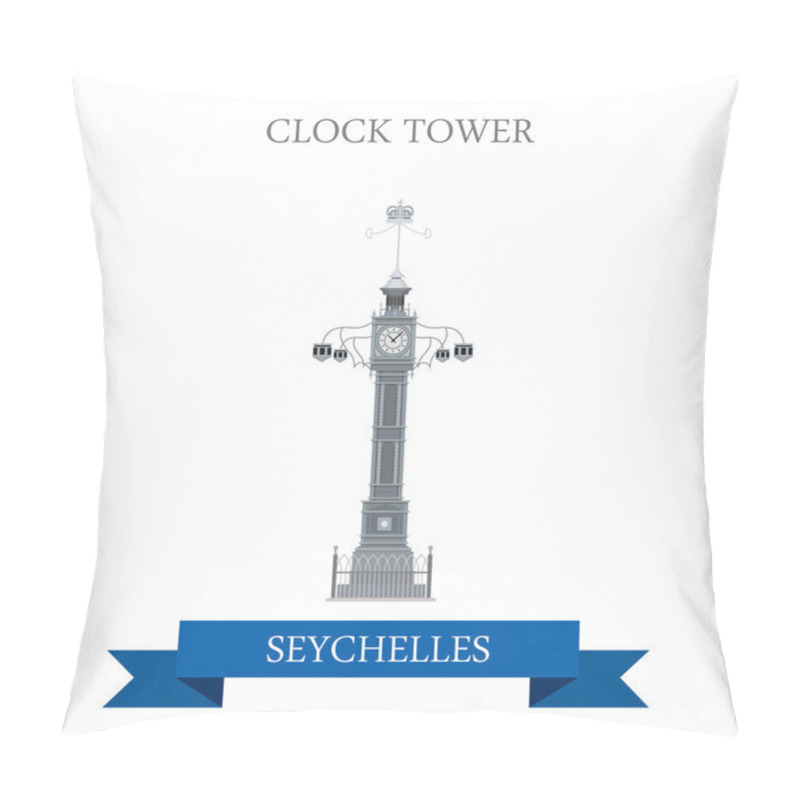 Personality  cartoon style historic sight  pillow covers