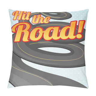Personality  Hit The Road Pillow Covers