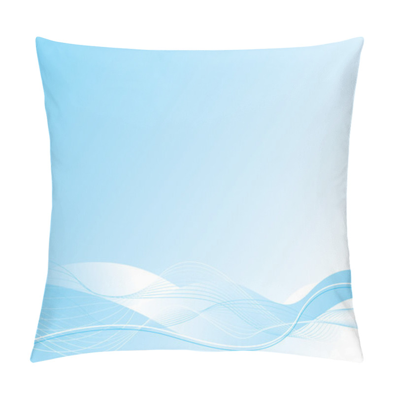 Personality  Ocean wave pillow covers