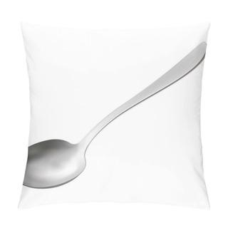 Personality  Spoon. Vector Illustration Isolated On White Pillow Covers