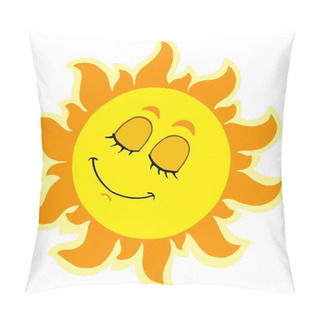 Personality  Sleeping Sun Pillow Covers