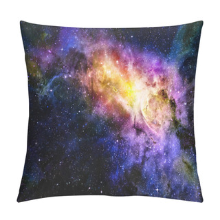 Personality  Starry Deep Outer Space Nebual And Galaxy Pillow Covers