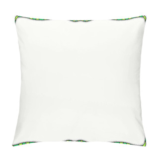 Personality  Decorative Doodle Page Border Pattern Pillow Covers