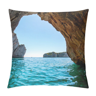 Personality  Blue Grotto, Capri Pillow Covers