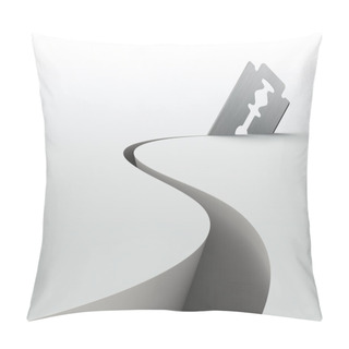 Personality  Razor Blade Cut Pillow Covers