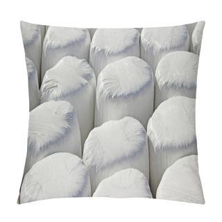 Personality  Wrapped Bale Silages Pillow Covers