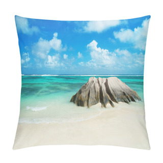 Personality  Panorama Of Anse Source D'Argent  Beach At Seychelles - Nature B Pillow Covers