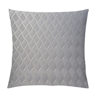Personality  Close-up Of A Metal Checker Plate Pillow Covers