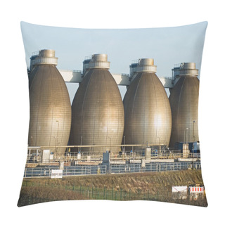 Personality  Scenic View Of Agriculture At Countryside  Pillow Covers