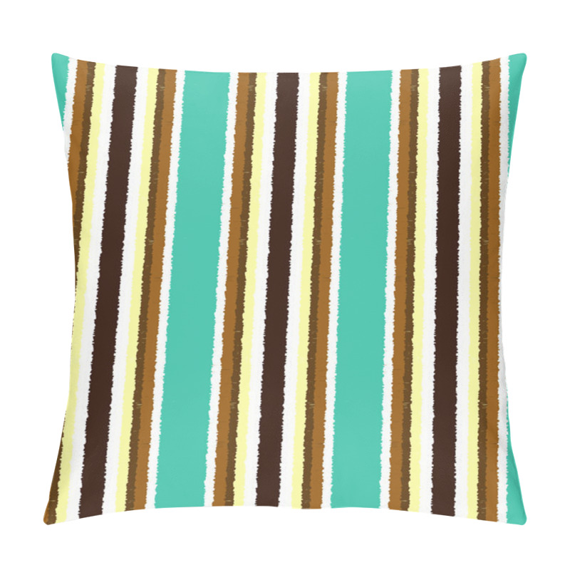Personality  Seamless vertical stripes pattern pillow covers