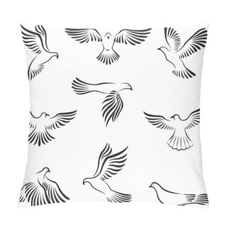Personality  Dove Peace Pillow Covers