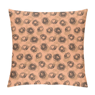 Personality  Animal Pattern Print With Brushed Shapes Pillow Covers