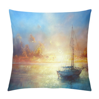 Personality  Seascape Pier Pillow Covers