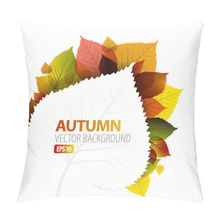 Personality  Autumn Abstract Floral Background Pillow Covers