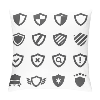 Personality  Shield  Icon Pillow Covers