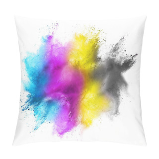 Personality  CMYK Colored Cloud Pillow Covers