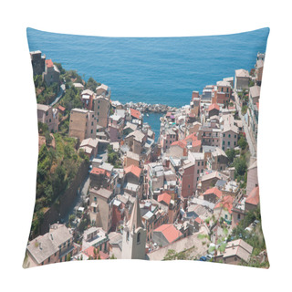 Personality  Coastal Village Of Rio Maggiore, Italy Pillow Covers