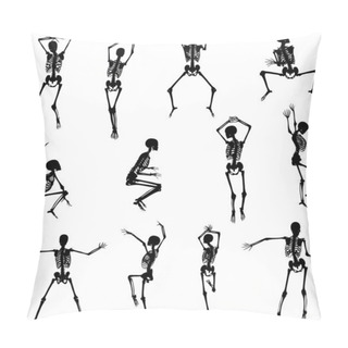 Personality  Dancing Skeletons Pillow Covers