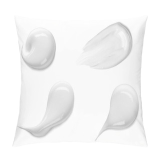 Personality  Cosmetic Cream Isolated On White Pillow Covers