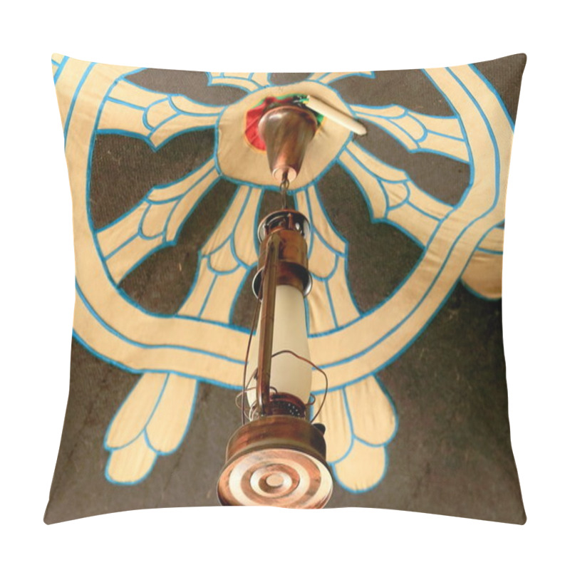 Personality  Simulated Petrol Lamp. Lhasa-Tibet. 1449 Pillow Covers