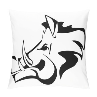 Personality  Wild Boar Pillow Covers