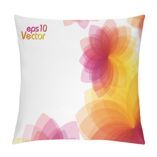 Personality  Abstract Floral Background. Pillow Covers