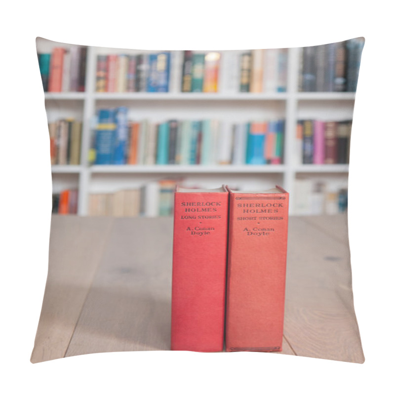 Personality  Aged copies of sherlock holmes stories pillow covers