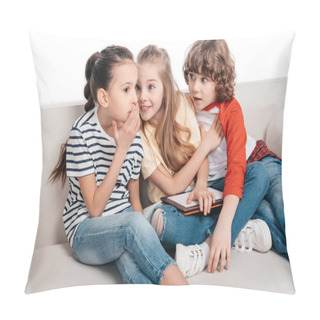Personality  Friends Sharing Secrets Pillow Covers