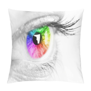 Personality  Colorful Eye Pillow Covers