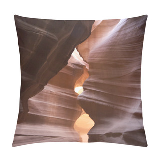 Personality  Sandstone Interior Of Upper Antelope Canyon, Navajo Nation Reservation, Arizona, Pillow Covers