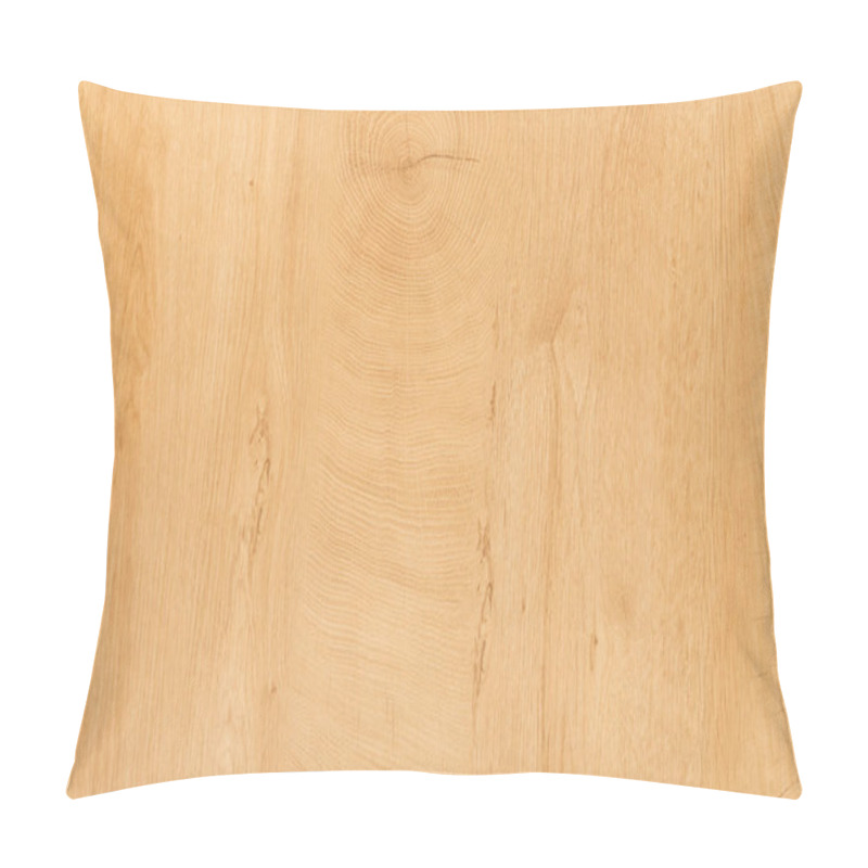 Personality  Top view of natural wooden textured surface with copy space pillow covers