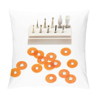 Personality  Dental Burs And Polish Disks Pillow Covers