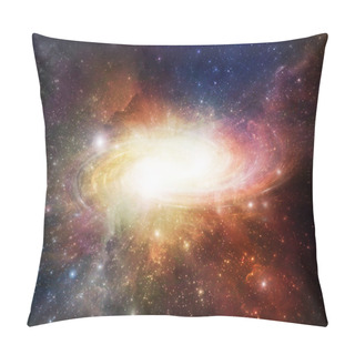 Personality  Colorful Nebula Galaxy Pillow Covers