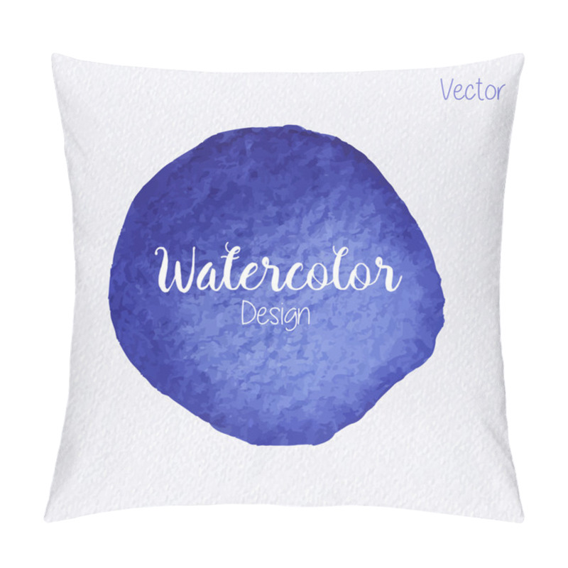 Personality  Vector Rainbow Color Watercolor Paint Stain Pillow Covers