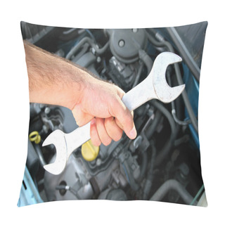 Personality  Maintenance A Car Pillow Covers