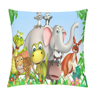 Personality  Group Of  Wild Animal Pillow Covers
