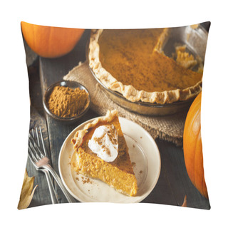 Personality  Homemade Pumpkin Pie For Thanksigiving Pillow Covers