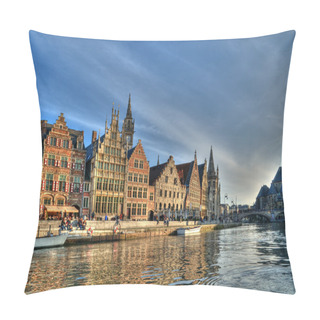 Personality  Historical Center Of Gent, Belgium Pillow Covers