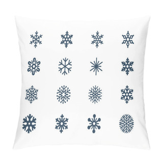 Personality  Snowflakes Pillow Covers