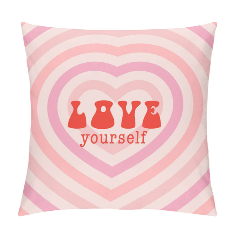 Personality  Girl power inspiration quote vector illustration. pillow covers